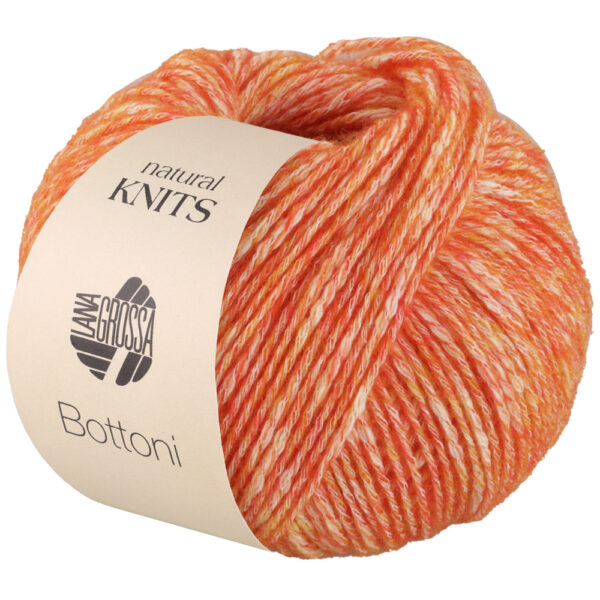 Lana Grossa Bottoni 003 Orange Creme