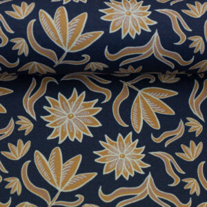 Canvas Dekostoff Swafing Retro Flowers by Emjo Design