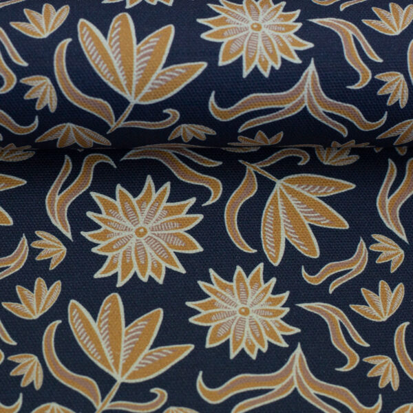 Canvas Dekostoff Swafing Retro Flowers by Emjo Design