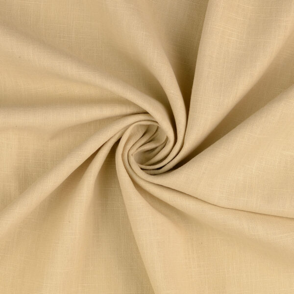 Leinen Webware uni beige 4506