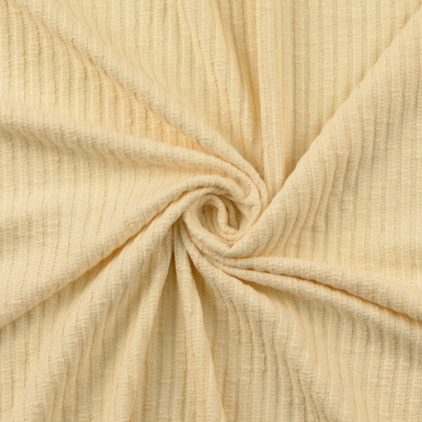 Vintage Strick Ripp Rippstrick creme