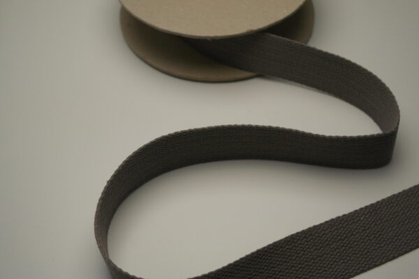 Gurtband Meterware 40 mm uni dunkelgrau 002