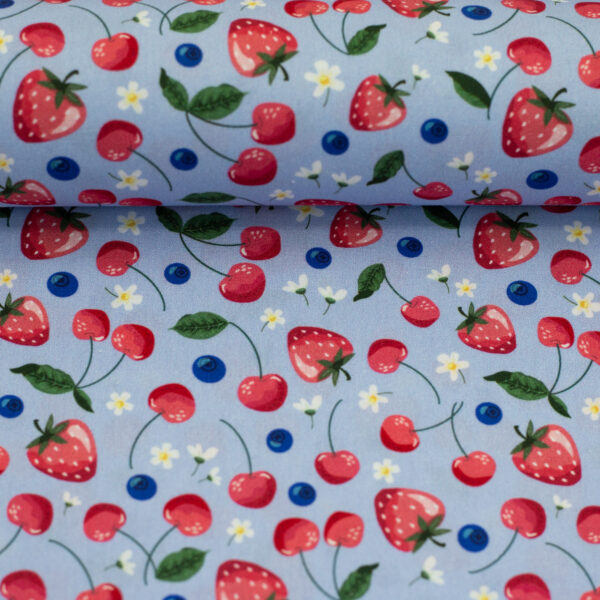 Baumwolle Webware Swafing Fruits Beeren