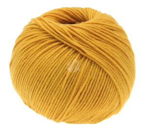 Lana Grossa Cool Wool uni 2065 safrangelb