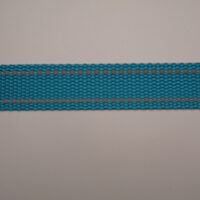 Gurtband Meterware 20mm reflektierend türkis – Bild 2