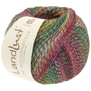 Landlust Die Sockenwolle 4-fädig 100g Print 218