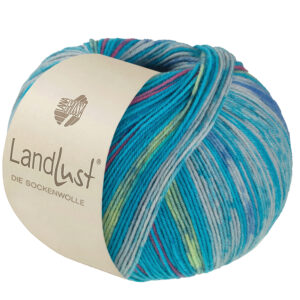 Landlust Die Sockenwolle 4-fädig 100g Print 612