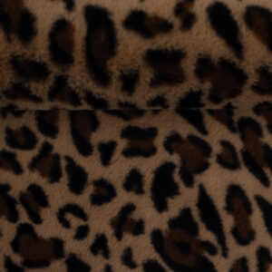 Fellimitat Plüsch Swafing Punami Leo Animal Print