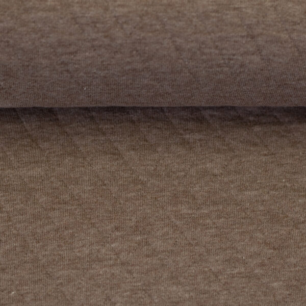 Sweat Steppsweat Swafing Anni melange dunkelbeige 1675