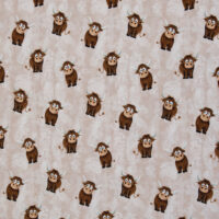 Sweat Sommersweat French Terry Swafing Holy Cow by Mrs Mint Design altrosa – Bild 2