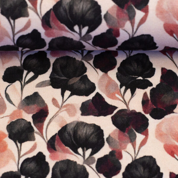 Jersey Baumwolle Swafing Kalamos Blumen