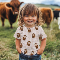 Sweat Sommersweat French Terry Swafing Holy Cow by Mrs Mint Design altrosa – Bild 3