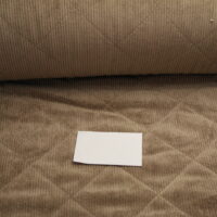 Cord Stepper camel taupe mit Plüschabseite – Bild 3