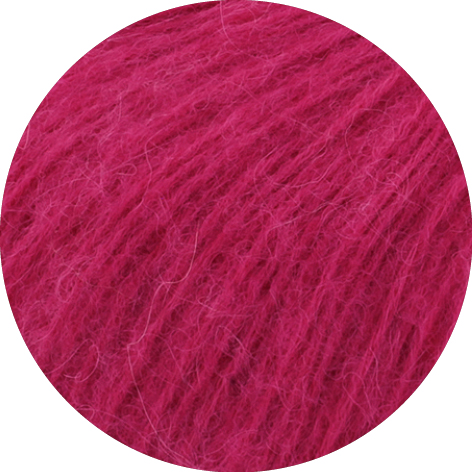 Lana Grossa Nebbia Nera 003 fuchsia – Bild 2