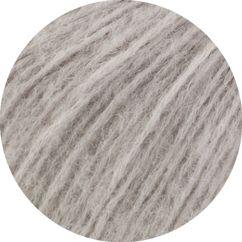 Lana Grossa Nebbia Nera 014 grége – Bild 2