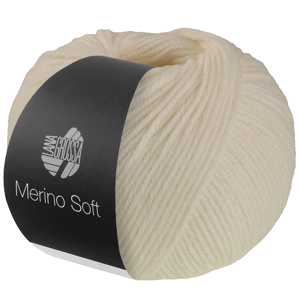 Lana Grossa Merino Soft Ecru 0001