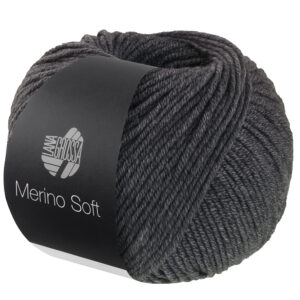 Lana Grossa Merino Soft Dunkelgrau 0010