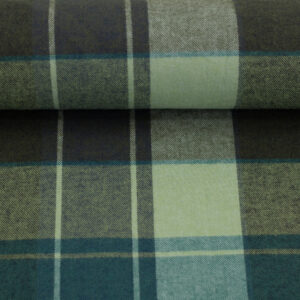 Flanell Baumwolle Swafing Maverick grün kariert