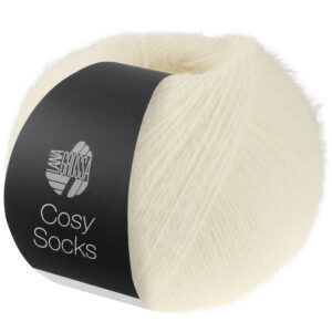 Lana Grossa Meilenweit 100g Cosy Socks weiß 010