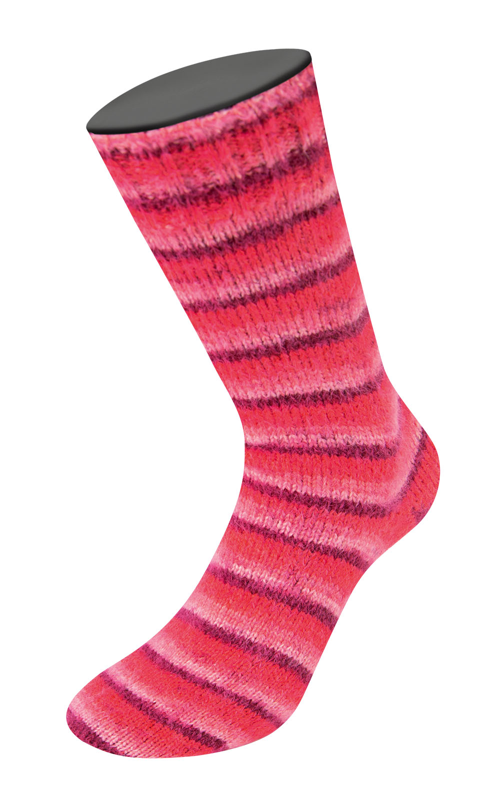 Lana Grossa Meilenweit 100g Cosy Socks Soft Stripes 105 – Bild 2