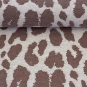 Jersey Jacquard Swafing Emily Leo Animal Print