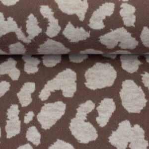 Jersey Jacquard Swafing Emily Leo Animal Print
