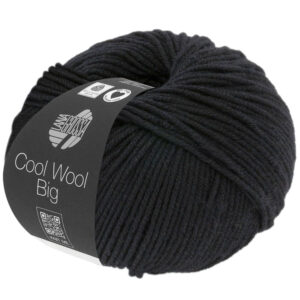 Lana Grossa Cool Wool Big Schwarz 627