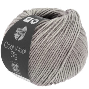 Lana Grossa Cool Wool Mélange Big (We Care) 1626 Graubeige meliert