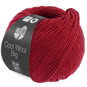 Lana Grossa Cool Wool Mélange Big (We Care) 1701 Kirschrot meliert