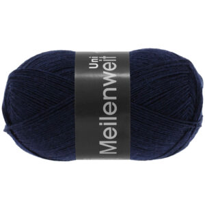 MEILENWEIT 4-FACH uni 100g nachtblau 1141