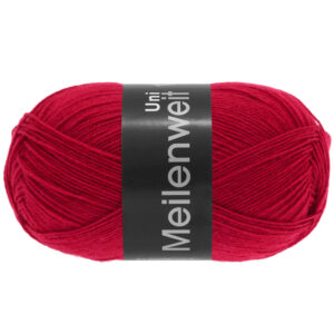 MEILENWEIT 4-FACH uni 100g rot 1332