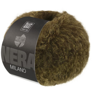Lana Grossa Milano Nera oliv meliert 06