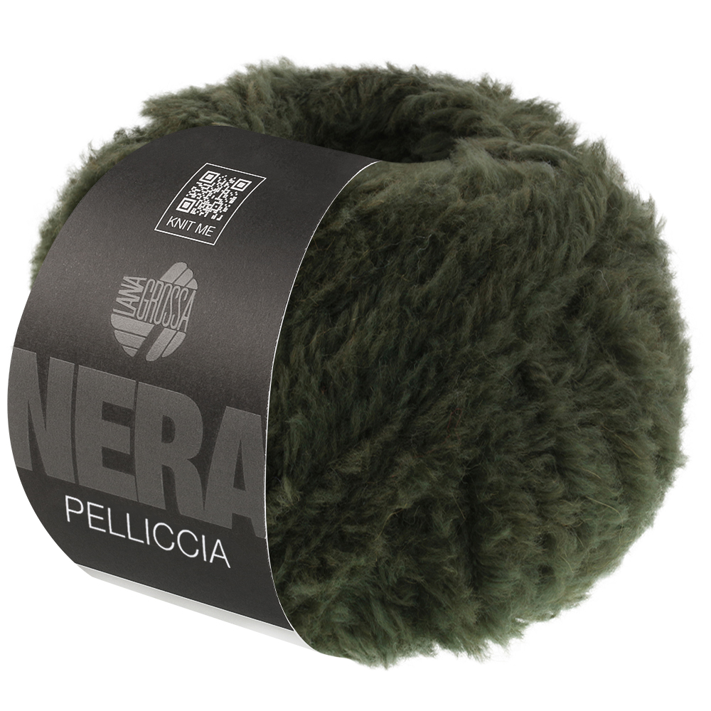 Lana Grossa Pellicia Nera waldgrün 11