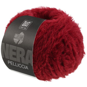 Lana Grossa Pellicia Nera rot 15