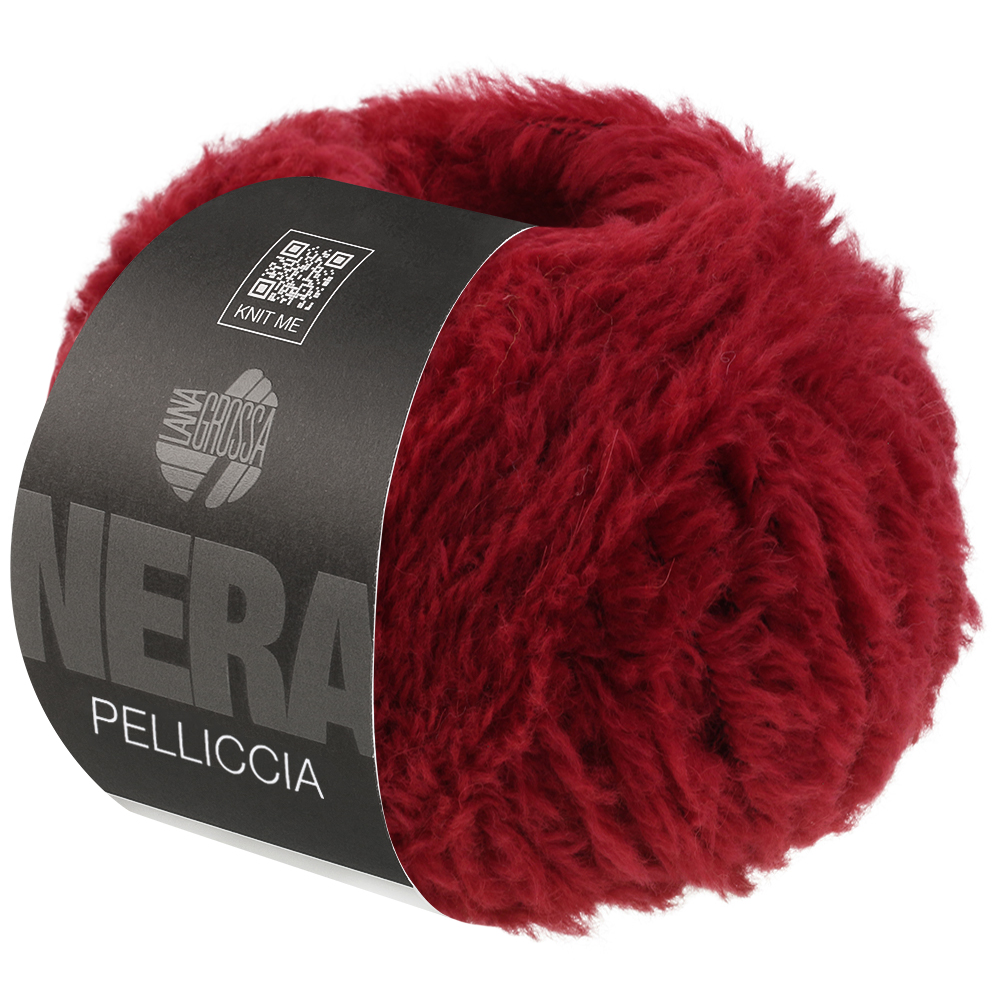 Lana Grossa Pellicia Nera rot 15
