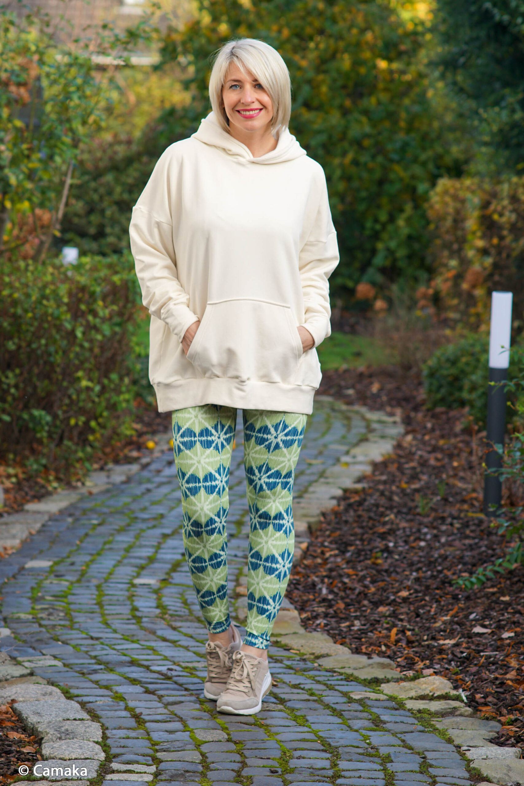 Sweat Wintersweat Heavy Sweat Swafing Hanni cremeweiß 009 – Bild 3