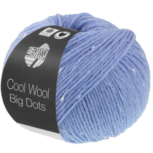 Lana Grossa Cool Wool Big dots Hellblau 101