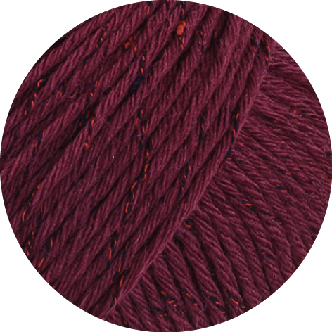 Lana Grossa Cool Wool Big dots Burgund 104 – Bild 2