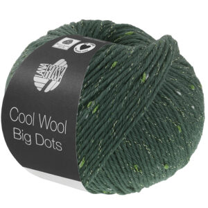 Lana Grossa Cool Wool Big dots Graugrün 108
