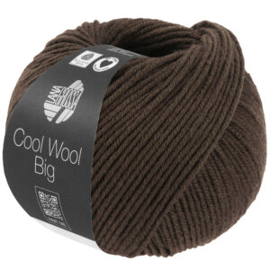 Lana Grossa Cool Wool Mélange Big (We Care) 1709 Graubraun meliert
